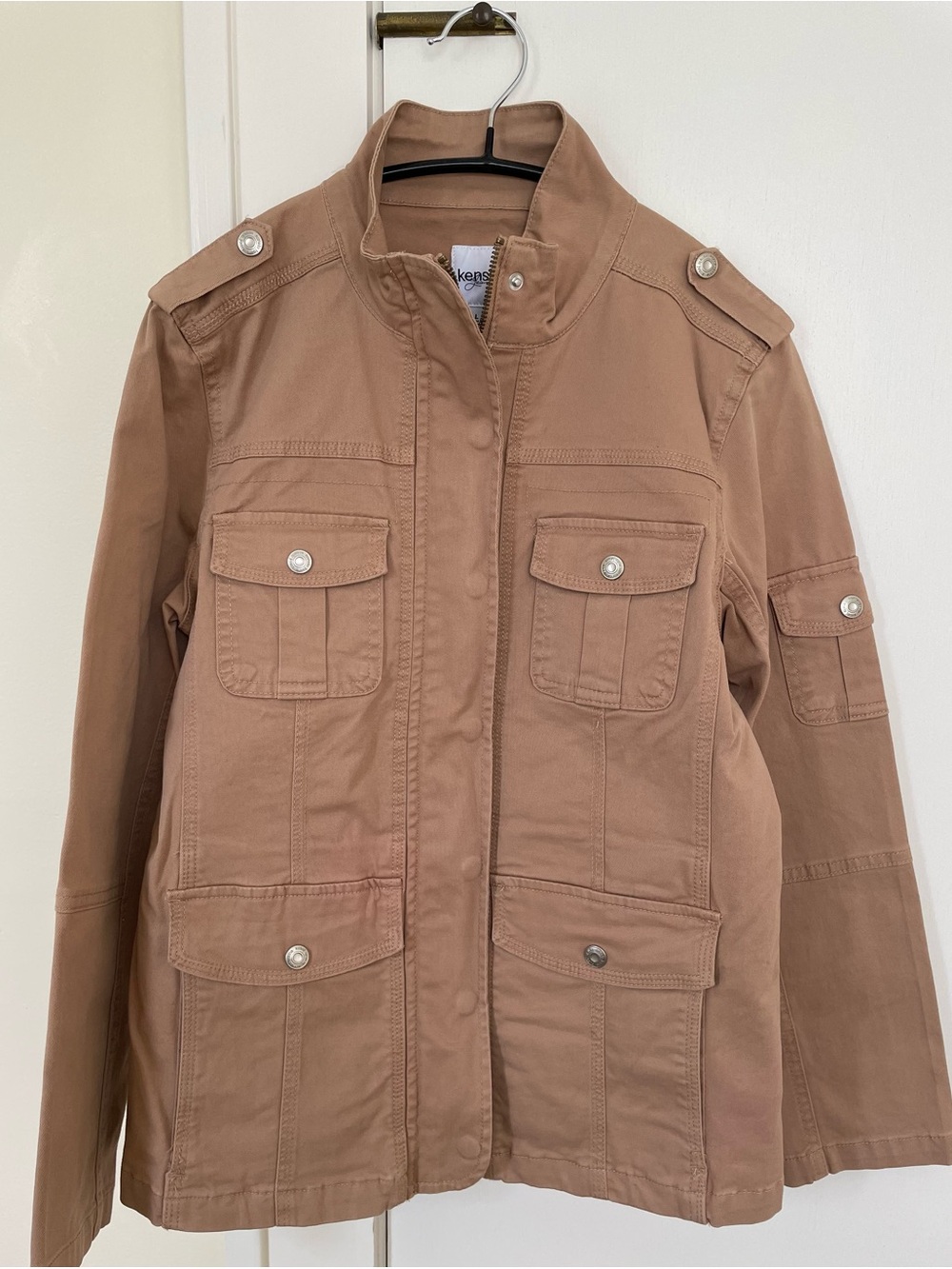 Kensie Utility Jacket - Tan